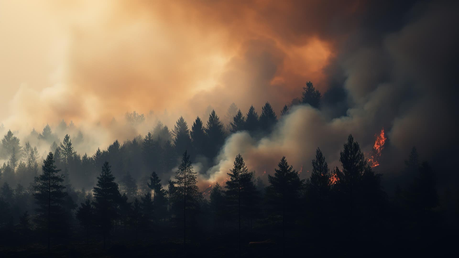 Smoke, fire and floods hit multiple regions as U.S. faces triple summer weather threat