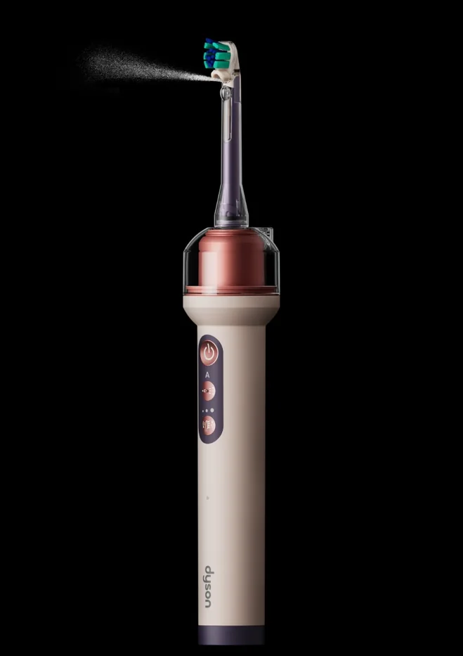 Article imageDyson CameraJet electric toothbrush with built-in camera and precision jet.