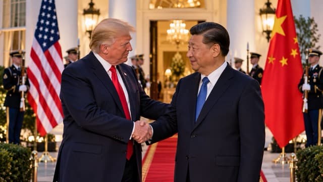 Trump hosts Xi for White House state dinner after praising a 'truly great friendship'