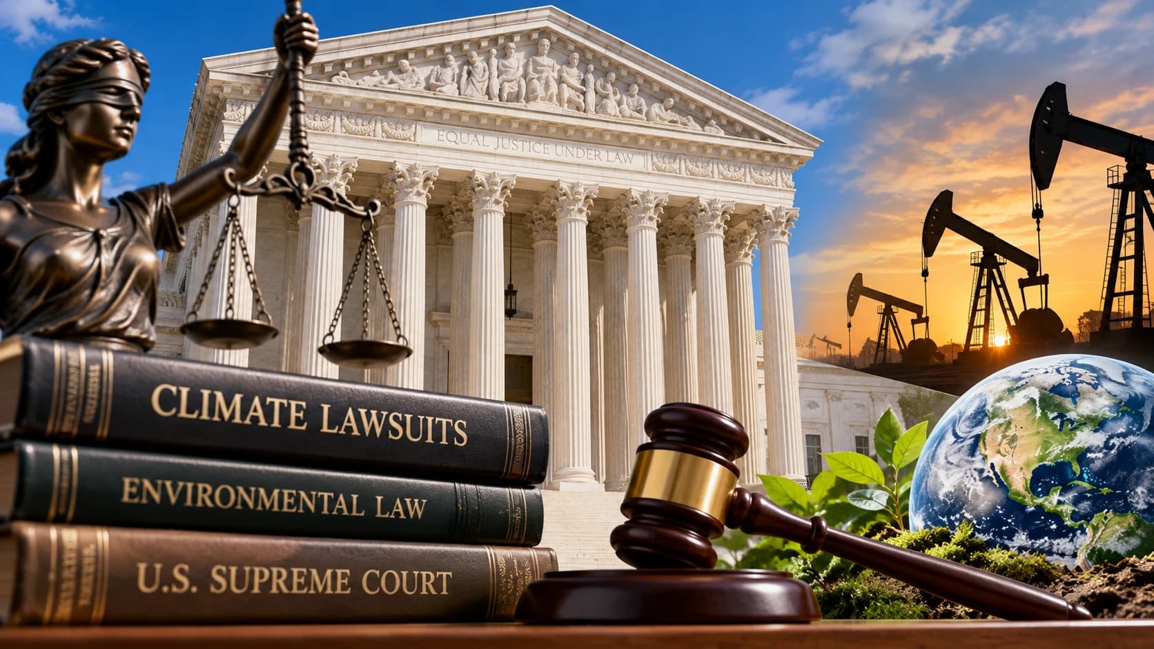 Supreme Court weighs whether climate lawsuits against oil companies can proceed