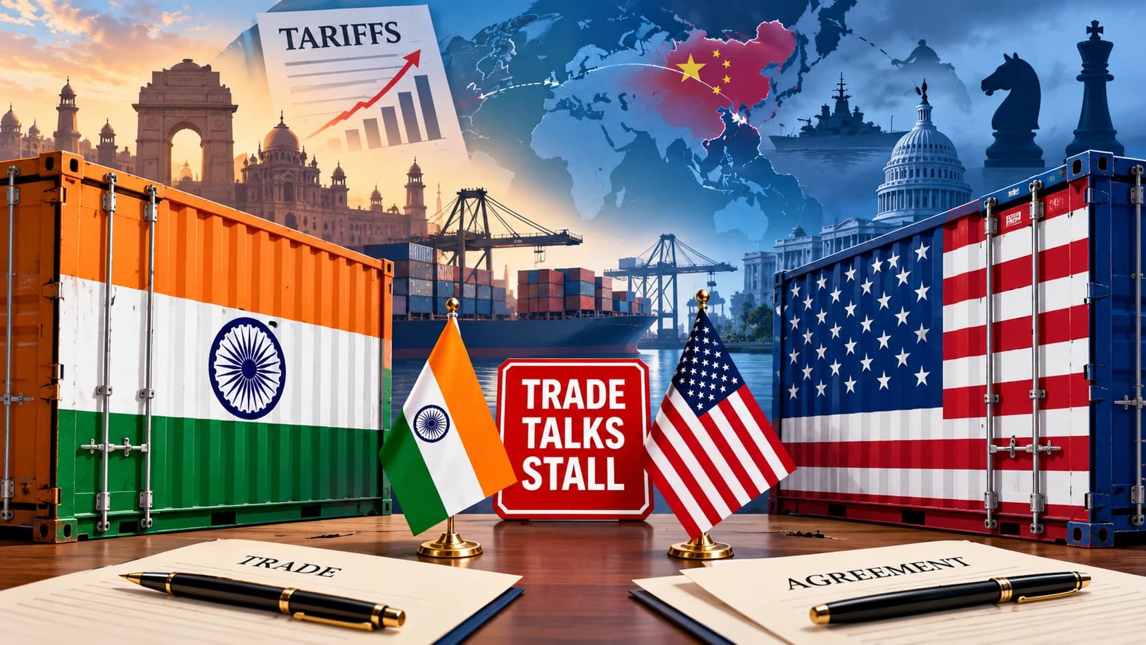 India-U.S. Trade Talks Stall Again as Tariff Dispute and Geopolitical Tensions Complicate Deal
